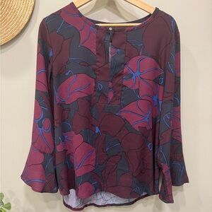 Loft Multi-Colored Blouse